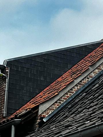 Dakleien - natuur leien overschot bouw, Doe-het-zelf en Bouw, Ophalen, Gebruikt