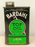 Vintage olieblik Bardahl Top Oil, Verzamelen, Ophalen of Verzenden, Gebruikt