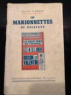 LES MARIONNETTES DE BELGIQUE Jaar 1935, Livres, Comme neuf, Enlèvement ou Envoi, Julien Flament