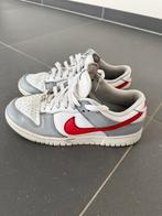 Nike Dunk Low maat 40,5, Ophalen, Gedragen, Wit, Sneakers