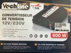 Convertisseur Vechline 600w 12v/230v, Caravanes & Camping, Camping-car Accessoires, Enlèvement, Comme neuf