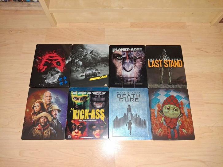 Steelbook blu ray films, Cd's en Dvd's, Blu-ray, Zo goed als nieuw, Ophalen of Verzenden