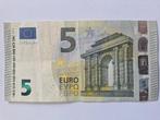 Foutieve cijfers 5€ biljet Draghi, Postzegels en Munten, Bankbiljetten | Europa | Eurobiljetten, Verzenden, Italië, 5 euro, Los biljet