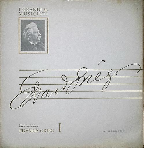 Edvard Grieg I [Concerto pianoforte e orchestra, opus 16], Cd's en Dvd's, Vinyl | Klassiek, Zo goed als nieuw, Romantiek, Orkest of Ballet