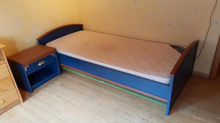 KINDERKAMER GAMI (GAUTIER) REGATTA-MODEL, Huis en Inrichting, Slaapkamer | Bedden, Gebruikt, Eenpersoons, 90 cm, 200 cm, Hout