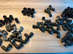 bochten en koppemstukken 32 mm wafix PP ZWART, Doe-het-zelf en Bouw, Buizen en Afvoer, Ophalen, Zo goed als nieuw, PVC, Bochten