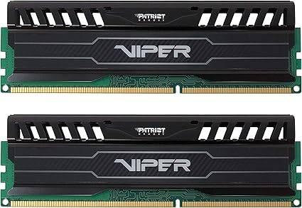 Patriot Memory Viper 3 Black Mamba DDR3 | GRATIS LEVERING, Computers en Software, RAM geheugen, Nieuw, Desktop, 16 GB, DDR3, Verzenden