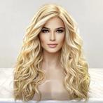 Swiss lace pruik lang haar beach wave krullen Calyx FS613-27, Verzenden, Nieuw, Pruik of Haarverlenging