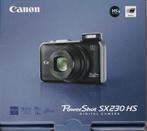 camera Canon SX230 HS, Ophalen, 12 Megapixel, Canon, Compact