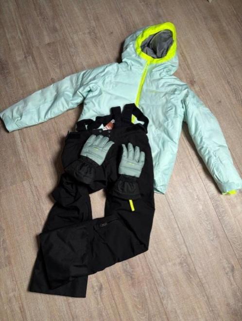 Skijas-skibroek-skihandschoenen - Skikledij 12-14 jaar, Kinderen en Baby's, Kinderkleding | Overige, Nieuw, Meisje, Ophalen