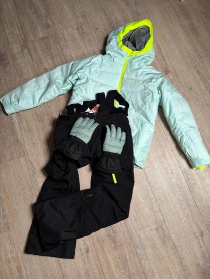Skijas-skibroek-skihandschoenen - Skikledij 12-14 jaar, Kinderen en Baby's, Kinderkleding | Overige, Nieuw, Meisje, Ophalen