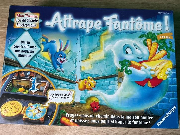 Jeu Ravensburger Attrape Fantome, Hobby en Vrije tijd, Gezelschapsspellen | Bordspellen, Zo goed als nieuw, Ophalen