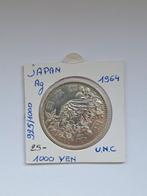 Japan 1000 yen 1964 AG IN UNC !!geres willy, Postzegels en Munten, Munten | Azië, Ophalen of Verzenden
