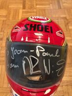 Motor helm (signed by Martin Wimmer), Shoei, Casque intégral, Seconde main