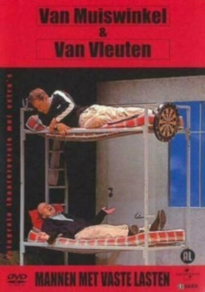 Van Muiswinkel & Van Vleuten - Mannen Met Vaste Lasten, Cd's en Dvd's, Dvd's | Cabaret en Sketches, Alle leeftijden, Ophalen of Verzenden