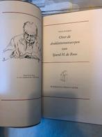 Over de drukletterontwerpen van Sjoerd H. de Roos, Design graphique, Sjoerd H. de Roos, Enlèvement ou Envoi, Comme neuf