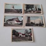 5 zeer  oude zichtkaarten  Waterloo. ( lot), Enlèvement ou Envoi, Utilisé