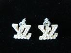 Louis Vuitton oorbellen., Handtassen en Accessoires, Oorbellen, Met kristal, Overige materialen, Ophalen of Verzenden, Zo goed als nieuw