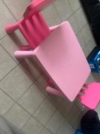 Ikea kinder tafel met 2 stoelen, Ophalen, Zo goed als nieuw, Stoel(en)