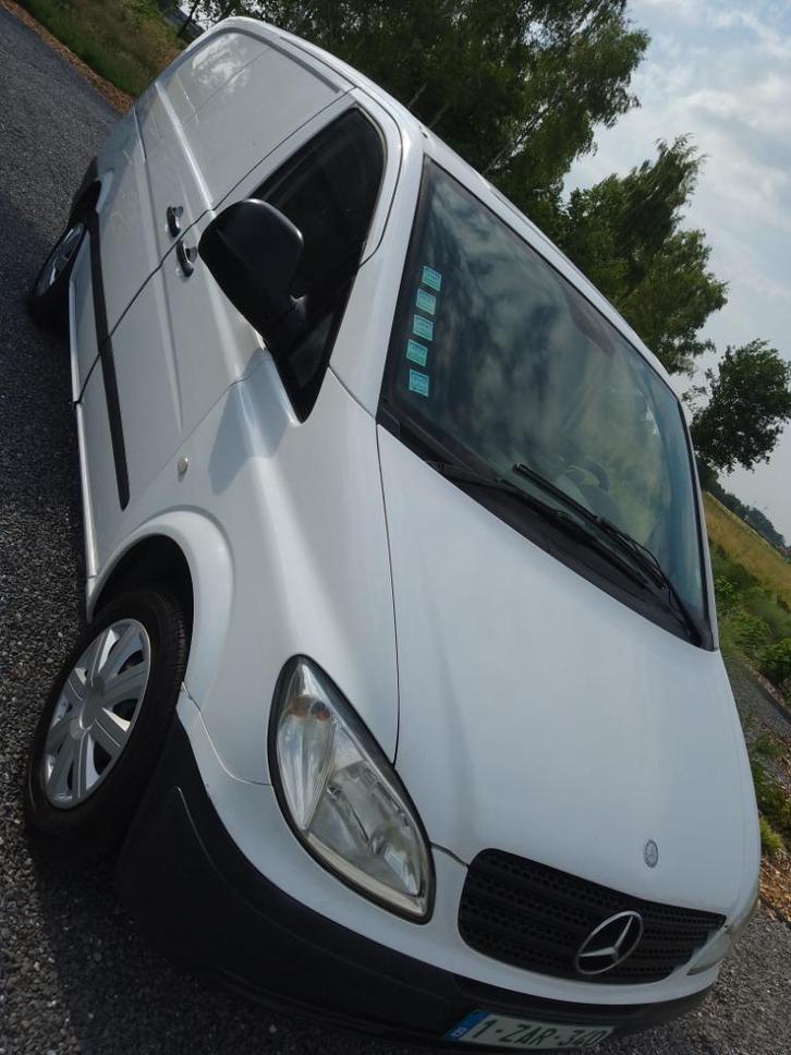 Mercedes Vito 2.2 CDI, 2010, 175000 km, 3 pers, Auto's, Bestelwagens en Lichte vracht, Particulier, Achteruitrijcamera, Alarm
