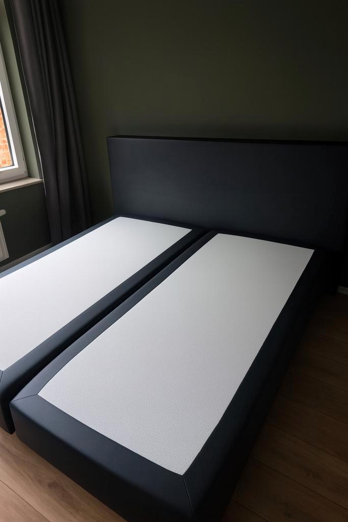 Boxspring, Huis en Inrichting, Slaapkamer | Boxsprings, 180 cm, Zwart, Ophalen
