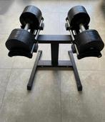 Adjustable dumbbell 2-32kg per 2kg met rek, Sport en Fitness, Nieuw, Ophalen of Verzenden, Dumbbell