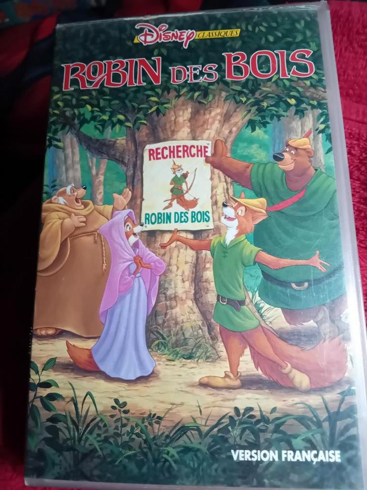 Cassette VHS Originale "Robin des Bois", CD & DVD, VHS | Film, Utilisé, Autres genres, Tous les âges, Enlèvement ou Envoi