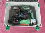 Hitachi D 10YB Schroef & FDV 16VB2 Boor Toestellen, Bricolage & Construction, Outillage | Foreuses, Comme neuf, 400 à 600 watts