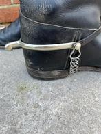 Bottes cavalier officier éperons gendarmerie rijkswacht, Autre, Enlèvement ou Envoi, Porté, Bottes hautes
