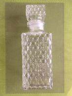 Whisky karaf in glas. Hoogte 25cm, Ophalen, Nieuw, Glas, Overige typen