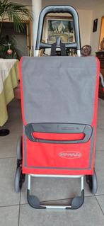 Chariot Caddy de course Livratel Aurora 6 roues, Ophalen, Zo goed als nieuw, Rood, Wieltjes