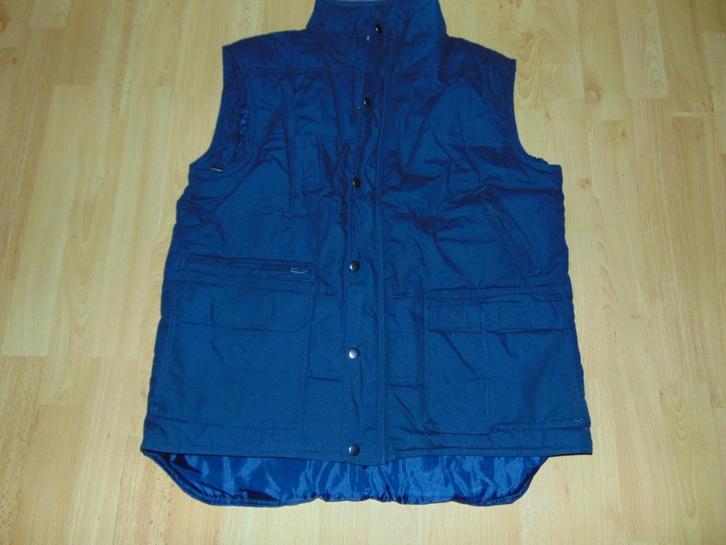 Bodywarmer nieuw, Kleding | Heren, Bodywarmers, Nieuw, Maat 48/50 (M), Blauw, Ophalen of Verzenden