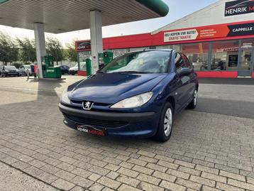 Peugeot 206 1.4i benzine GARANTIE / KEURING / CARPASS beschikbaar voor biedingen