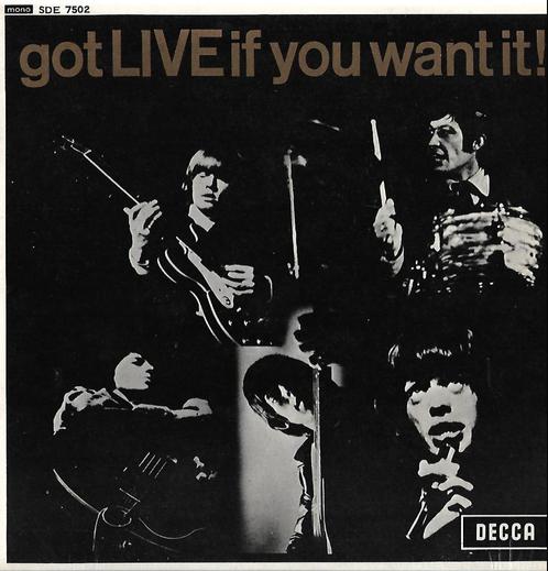Rolling Stones EP "Got Live if You Want It" [UK], Cd's en Dvd's, Vinyl Singles, Gebruikt, EP, Rock en Metal, 7 inch, Verzenden