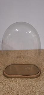 Ovale glazen globe of stolp, Ophalen