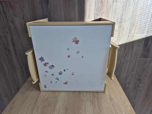 Tekentafeltje met 2 stoeltjes, Kinderen en Baby's, Kinderkamer | Tafels en Stoelen, Gebruikt, Tafel(s) en Stoel(en), Ophalen