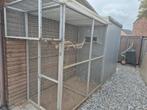 Hok voor ara of parkieten, Dieren en Toebehoren, Ophalen, Zo goed als nieuw, Aluminium, Volière