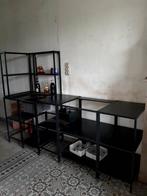 Keukenkasten zwart ikea ENHET, Ophalen, Zwart, Zo goed als nieuw, 200 cm of meer