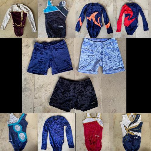 Turnpakjes/broekjes, Sport en Fitness, Turnen, Gebruikt, Turnpak(je), Kleiner dan kindermaat 122, Overige kleuren, Ophalen of Verzenden