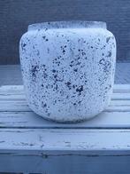 Bloempot steen 24x26, Tuin en Terras, Steen, Rond, Zo goed als nieuw, Tuin