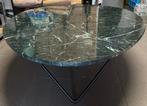 Vintage Furnified marmeren salontafel, Huis en Inrichting, Tafels | Salontafels, Ophalen, 100 tot 150 cm, 50 tot 100 cm, Zo goed als nieuw