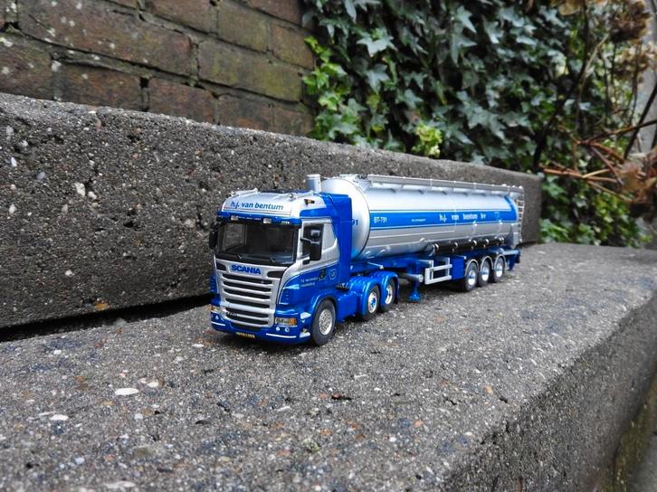 Wsi Scania R serie silobulker H.J. Van Bentum Woudenberg., Hobby en Vrije tijd, Modelauto's | 1:50, Nieuw, Wsi, Ophalen of Verzenden