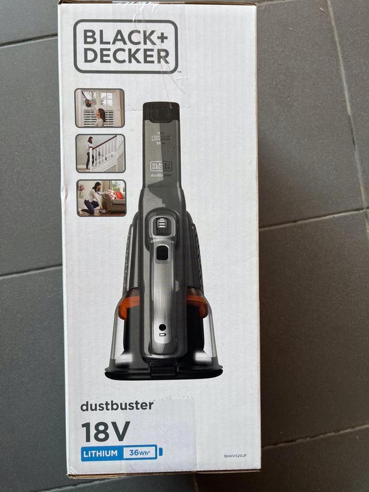 Black&Decker kruimelzuiger NIEUW, Elektronische apparatuur, Stofzuigers, Nieuw, Kruimeldief, Reservoir, Ophalen of Verzenden