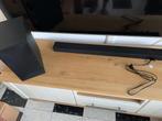 Samsung thuisbioscoop, Audio, Tv en Foto, Home Cinema-sets, Soundbar, 70 watt of meer, Zo goed als nieuw, Ophalen
