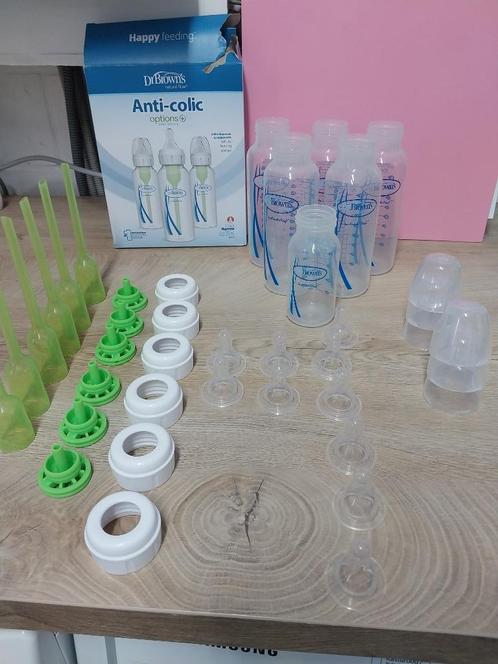 Babyflessen dr brown's, Kinderen en Baby's, Babyvoeding en Toebehoren, Zo goed als nieuw, Flessen- of potjesverwarmer, Ophalen