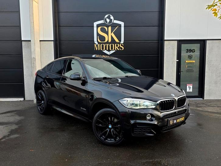X6 30dAx M Open Dak HUD Harman Adaptive LED 360 LaneA Full, Auto's, BMW, Bedrijf, Te koop, X6, 4x4, ABS, Achteruitrijcamera, Adaptieve lichten