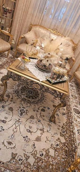 Salon classique luxueux, Maison & Meubles, Canapés | Sofas & Chaises Longues, Comme neuf, Quatre personnes ou plus, Tissus, Enlèvement