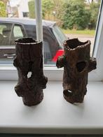 Décorations en tronc d’arbre en terre cuite pour aquarium, Animaux & Accessoires, Enlèvement, Utilisé, Élément de décoration