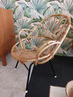 Vintage rotan fauteuiltje Rohe Noordwolde, Vintage, Enlèvement, Utilisé