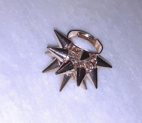 Ring rosegold punk spikes, Bijoux, Sacs & Beauté, Bagues, Neuf, Femme, Rose, Autres matériaux, Envoi